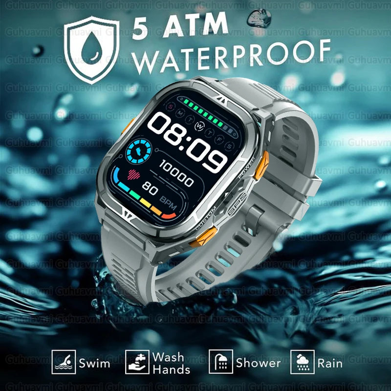 TANK X5 AMOLED GPS Waterproof Sports Smartwatch Fitness Tracker
